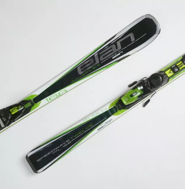 Ski Elan Speedwave 12 Ti Fusion Allround Carver 168cm + EL11 Bindung (WH807)