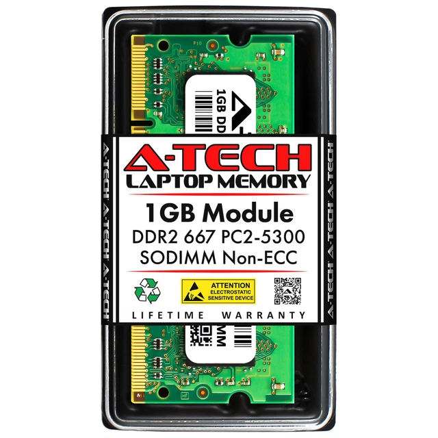 1GB PC2-5300S Compaq Presario C500 F700 V2000T V3000T V3005Au Memory RAM