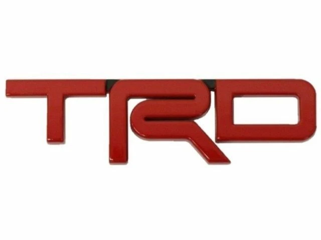 Genuine Toyota TRD Badge - Part # PT413-00150, OEM Replacement Emblem