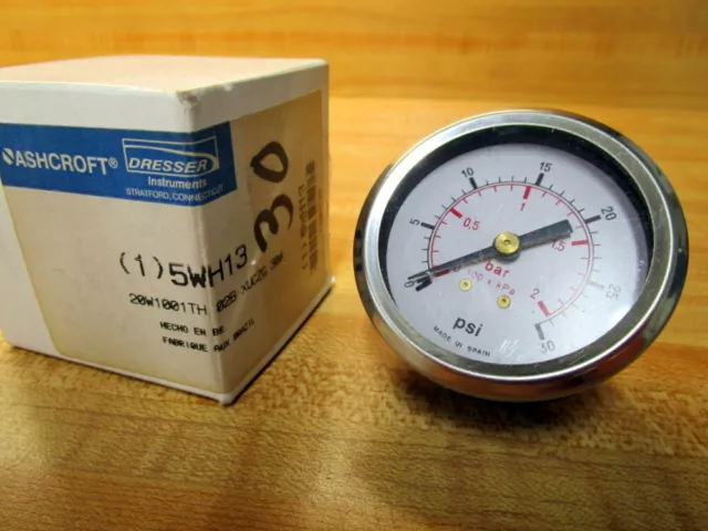 Ashcroft 5WH13 Pressure Gauge 20W1001TH 02B XUCZG 30#