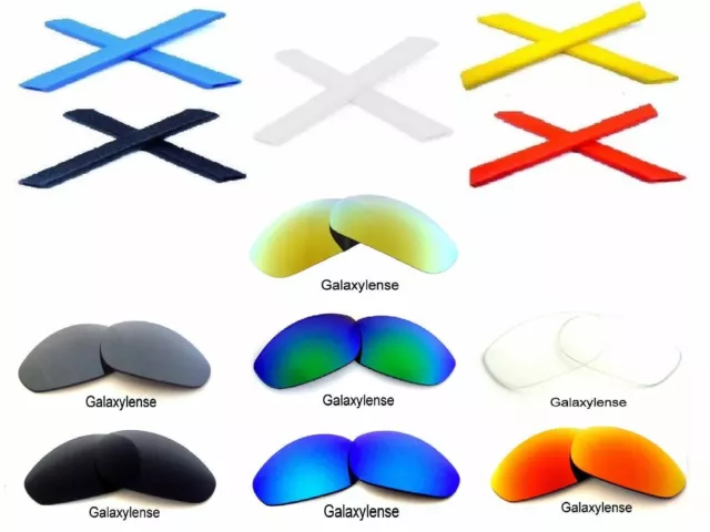 Galaxy Replacement Lenses For Oakley Straight Jacket 2007 Multi-Color Selection
