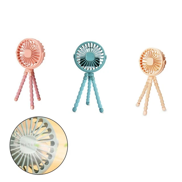 Ventilateur Portable Flexible Pieuvre avec Clip Mini for Bébé Poussette