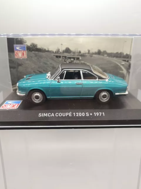 Simca 1200S Coupé 1971 / Altaya 1/43 parfait état