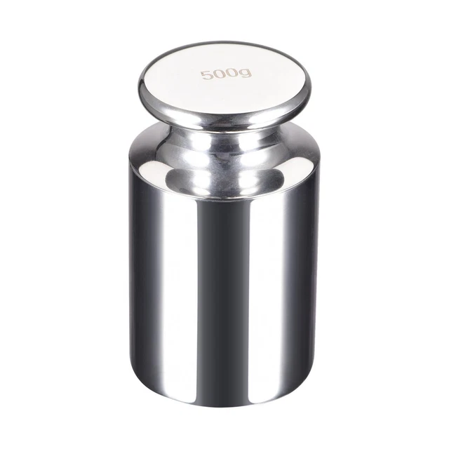 Grammo Calibrazione Peso 500g M1 Precisione Inossidabile Acciaio