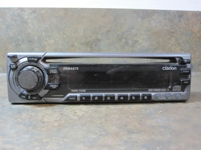 Clarion DRB4675 CD Car Stereo Receiver Unit - REPLACEMENT FACEPLATE Face ONLY #1