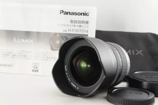 [Near Mint] Panasonic LUMIX G VARIO 7-14mm f/4 ASPH. H-F007014 Lens #0876F