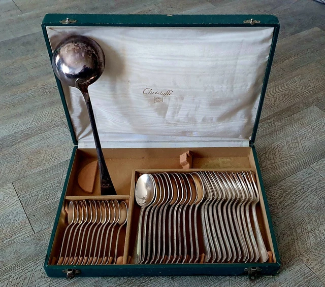 Christofle - Ménagère (37) - Art déco - Métal argenté