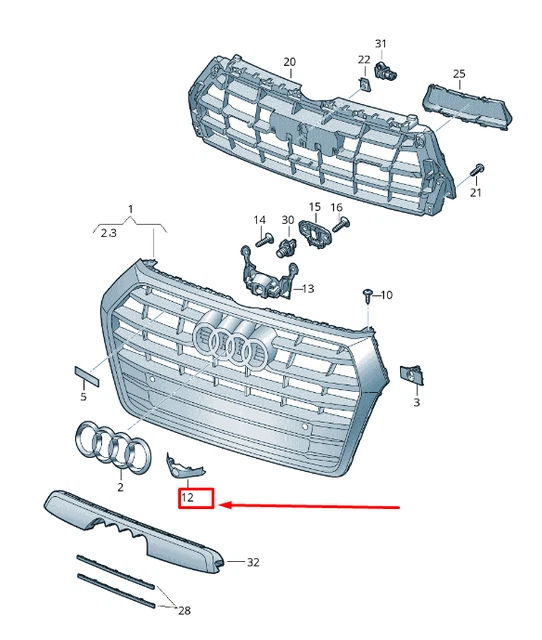 Grille De Protection Radiateur Pour Honda Shadow VT125 (1999-2007) - Alliage Aluminium - Anti-pierres Et Débris