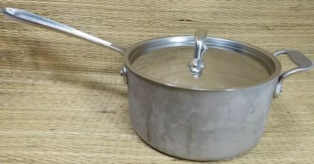 All-Clad Metalcrafters Master Chef 203 1/2 Saucepan 3 QT  w/ Lid - Rare