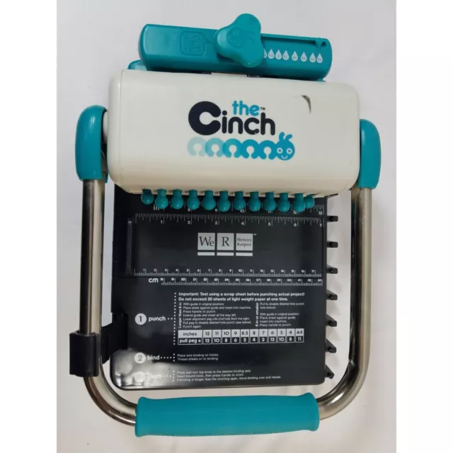 We R Memory Keepers The Cinch Book Binding Machine Version 2