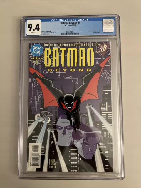 Batman Beyond 1 CGC 9.4 DC 1999 1st Comic Appearance Terry McGinnis 2043352012