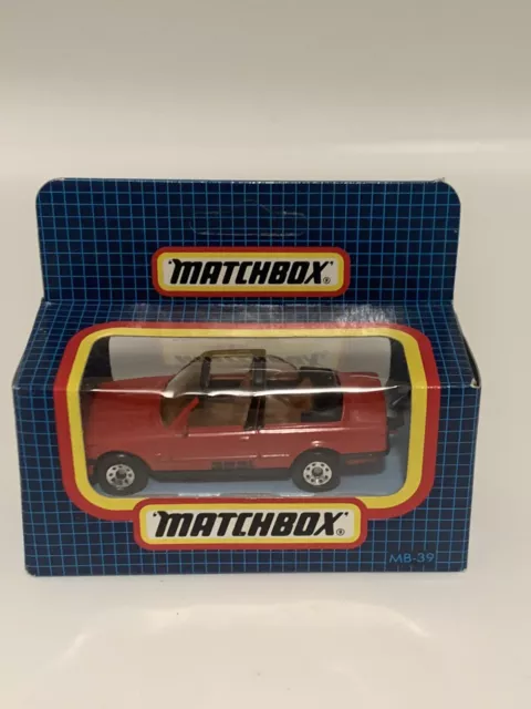Matchbox Super Fast Mb39 Bmw Cabriolet.