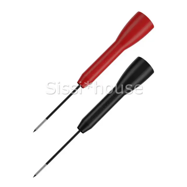 Multimeter Test Probes Meter Lead Probe Extension Back Sharp Needle Micro Pin AU 3