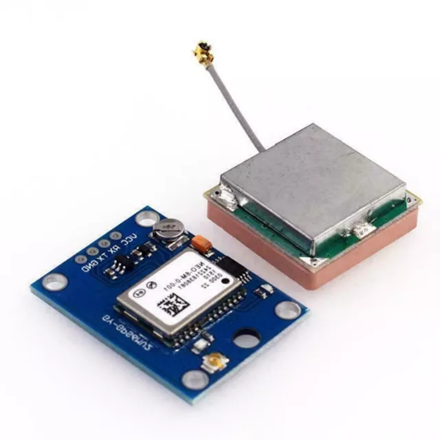 Neues 1x GPS-Modul NEO-6M 3-5V Netzteil Universal Mit Antenne Für Arduino