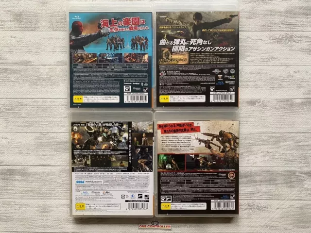 SONY PS3 Brink & Wanted & Binary Domain & Army of Two The 40th Day from Japan 2