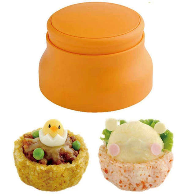 Kreativer Reisbecherform bequemer Easy Operation Plastik 3D Non-Stick-Abdecku-DB