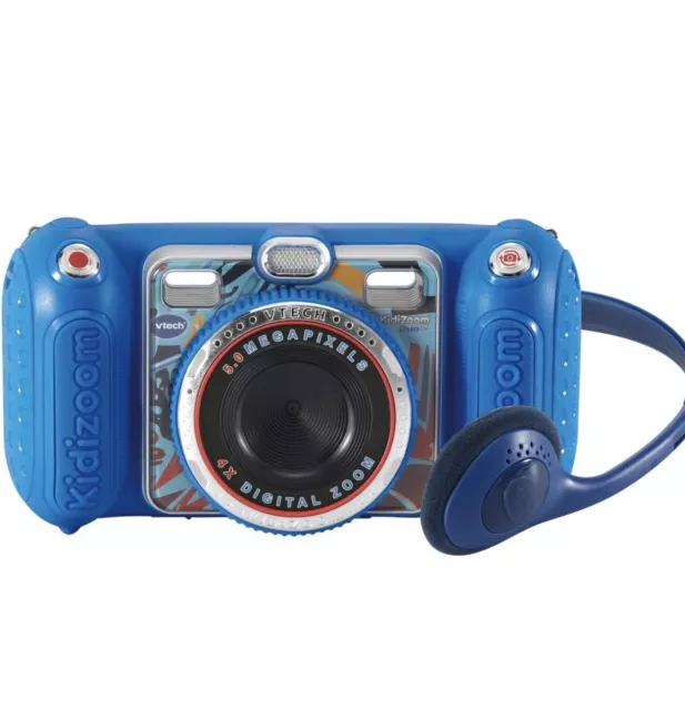 VTech KidiZoom Duo Pro 2,0MP Digitalkamera inkl. Kopfhörer - Blau (520096)