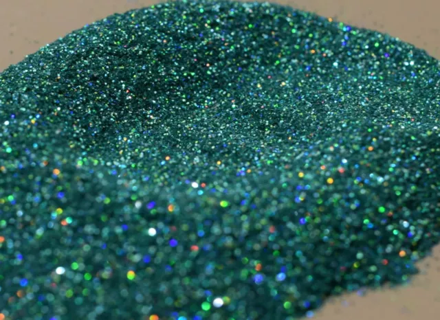 Cozumel Green Holographic Metal Flake Glitter 0.008 .008 Epoxy Tumbler Hot Rod