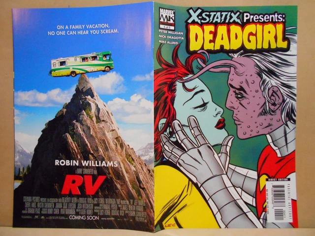 X-STATIX Presents: DEAD GIRL #4 of 5 2006 Marvel 9.0 VF/NM Uncertified 3