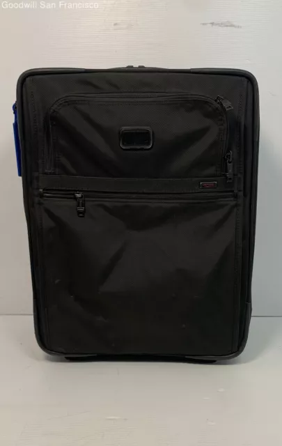 TUMI ROLLING WHEELS Suitcase Carry On Travel Luggage Zipper Pockets ...
