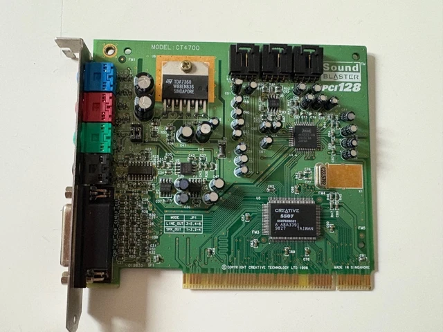 Creamware Luna II (Sonic Core) + Midi adapters PCI Vintage Sound Card