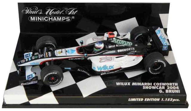 Minardi Cosworth Showcar 2003 Justin Wilson #18 1/43