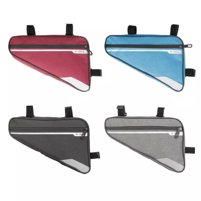 Cycling Outdoor Triangle Bicycle Front Tube Frame Bag MTB Mountain Bike Pouches