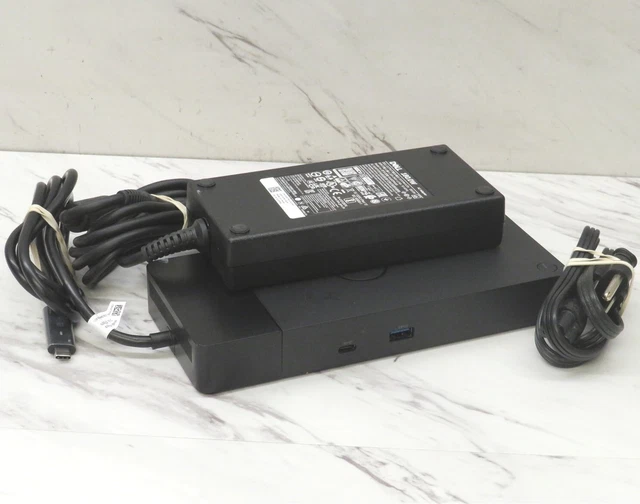 DELL K20A USBC DisplayPort HDMI Laptop Docking Station WD19S w/ AC 64
