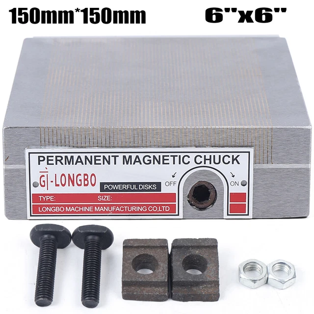 USA 6&X6& SURFACE Grinder Permanent Chuck Machining