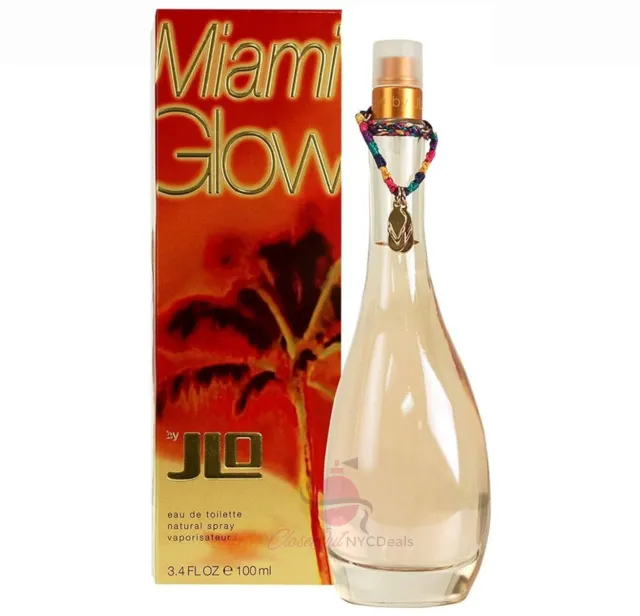 Miami Glow Perfume by JLO Jennifer Lopez 3.4 oz / 100 ml EDT Spray  *AUTHENTIC*