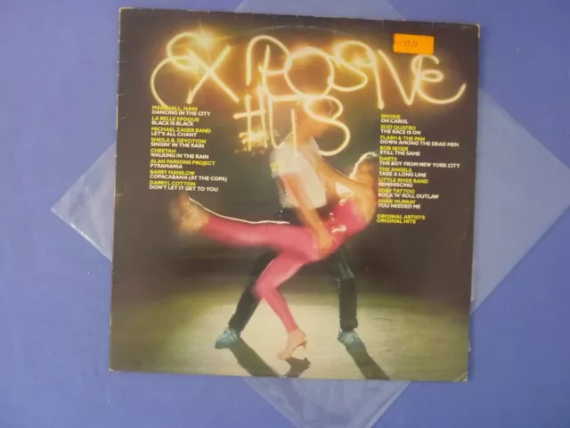 Explosive Hits 1978 Original Artists 12”Vinyl LP EMI Aus EMTV.1