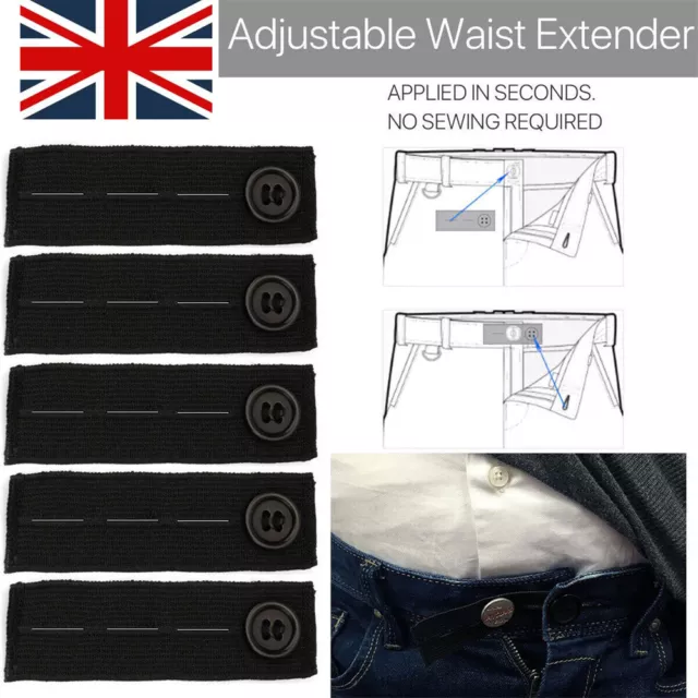 Maternity Trousers Waist Expander Pregnant Pregnancy Jeans Waistband  Extender UK