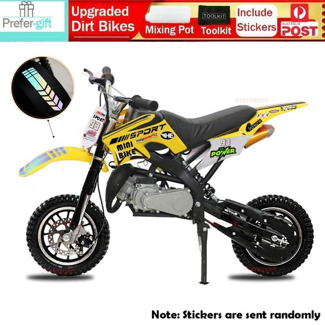 DIRT BIKES 2 Stroke 49CC 50CC Engine Mini Motorbike Kid Motorcycle