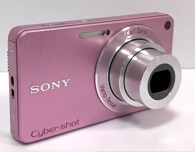 [Near Mint] SONY Digital Camera Pink Cyber Shot DSC-W350 4.0x Optical Zoom w/4GB