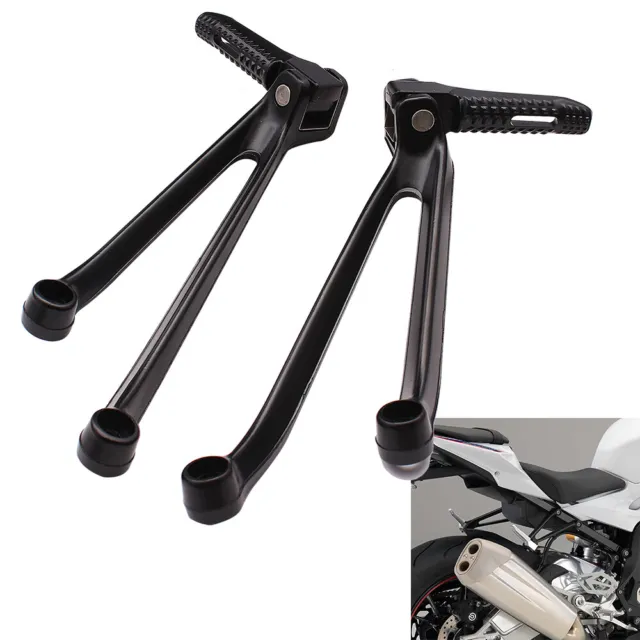 Rear Footrest Set Foot Pegs For BMW S1000R 2013-2016 S1000RR 2008-2018 HP4 11-14