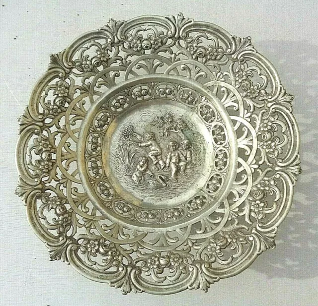 fine antique German 800 grade silver bowl