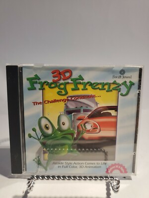 3D Frog Frenzy Pc Xp Pc Cd-Rom
