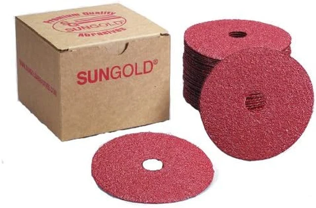 17304 7" X 7/8" Center Hole 50 Grit Aluminum Oxide Fiber Disc