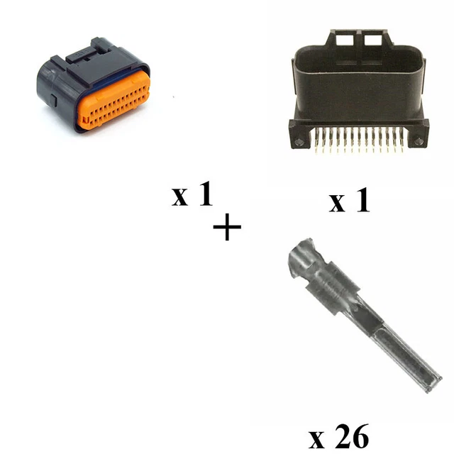 KIT CONNECTOR JAE MX23A Male 26 Way PCB EUR 20,69 PicClick FR