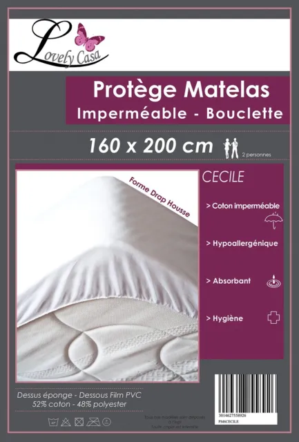 Blumtal - Protège Matelas - Alèse Imperméable Et Réspirante - 200x200 cm