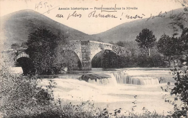 64-Ascain Pont Romain Sur La Nivelle-N�T5054-A/0355