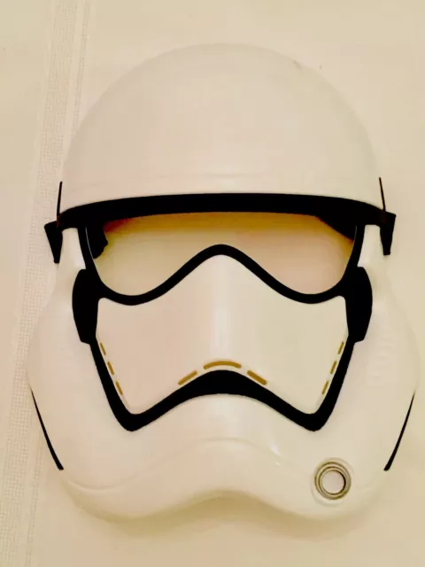 Star Wars Stormtrooper Face Mask Kids  Costume Storm Trooper/2015 Movie.