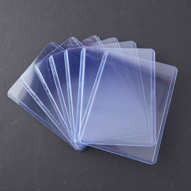 35pt Top Loader 3X4" Game Cards Outer Sleeves Protector Board Collect Holder;d'