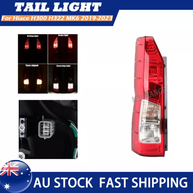 Left LH Rear Tail Brake Light Lamp For Hiace H300 & Commuter Bus H219 2019-2023