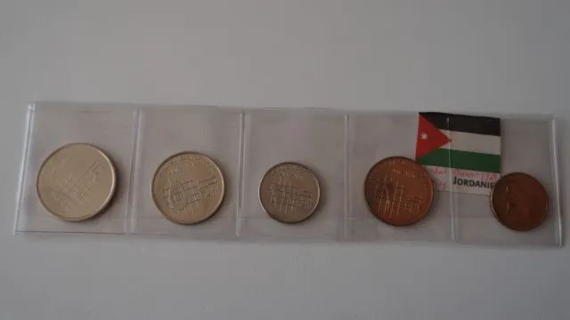 KMS Jordanien Jordan  Satz Münzen