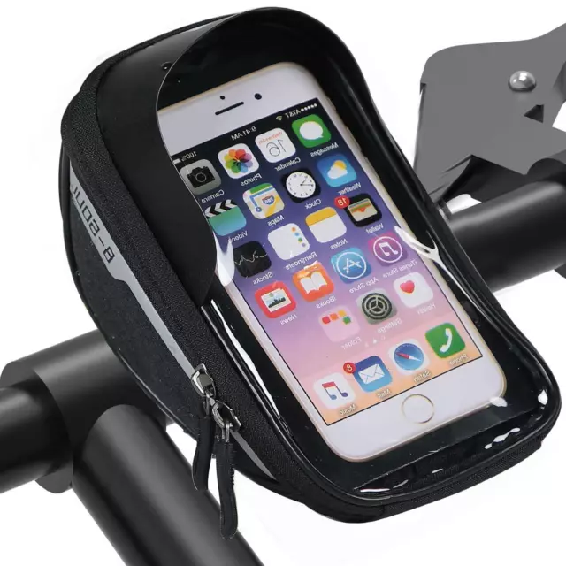 Fahrrad Motorrad Wasserdichte Handyhülle Halterung Für Alle Mobiltelefone Neu
