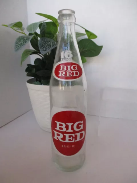 Soda Bottle, Big Red, 16  Oz. , Waco Texas, 11" Tall