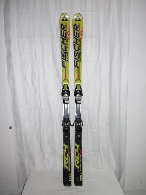 Fischer " Rc4 Worldcup Rc " Top Ski Race Carver + Bindung 175 Cm
