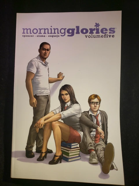 "MORNING GLORIES: VOLUME FIVE" ~ IMAGE COMICS~  PAPERBACK in NEW/UNREAD