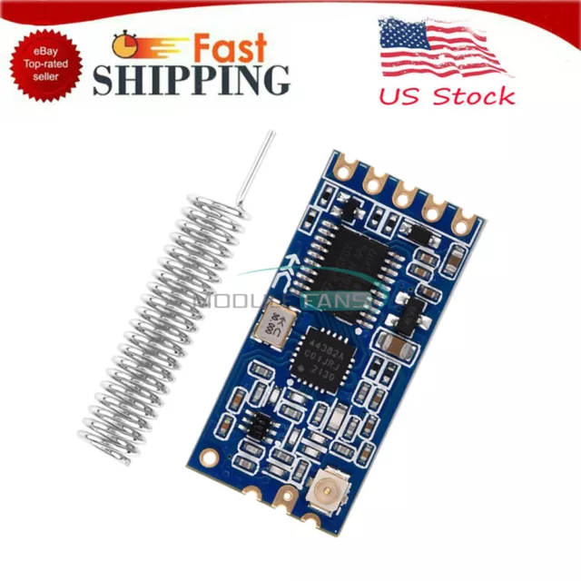 433Mhz HC-12 SI4438 Wireless Serial Port Module 1000m Replace Bluetooth